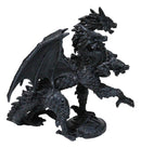 Legends Of Hercules Fantasy Five Headed Dragon Hydra Faux Stone Figurine 8"H