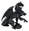 Legends Of Hercules Fantasy Five Headed Dragon Hydra Faux Stone Figurine 8"H