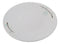 Set Of 6 Modern Yukino Hana Snowflakes Melamine Round Entree Dinner Plates 9"D