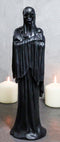 The Boogeyman Black Death Grim Reaper Wearing Long Cloak Robe Garment Figurine