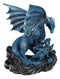 Eternal Guidance Mother Air Elemental Dragon with Baby Hatchling Figurine