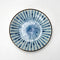 Pack Of 6 Fubuki Tokusa Made In Japan Round Flair Blue Geometry Sauce Dishes
