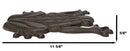 Pack Of 3 Cast Iron Amphibian Tree Frog Garden Stepping Stone Pave Foot Steps