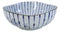 Pack Of 4 Fubuki Tokusa Made In Japan Round Flair Deep Plates Shallow Bowls 36oz