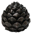 Cozy Pines Rustic Pinecone Figurine Small Woodland Pine Cone Tabletop Decor