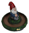 Gnaughty Pot High Smoking Gnome Zen Meditation Cone And Stick Incense Burner