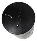 Apothecary Wicca Witchcraft Vampire Tears Black Scented Pillar Candle 6"H