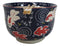 Red White Japanese Goldfishes Large 24Oz Donburi Ramen Bowl With Chopsticks Set