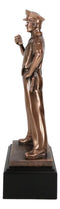 Ebros Police Man Officer Cop in Uniform Statue with Trophy Base 12" H