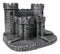 Gothic Medieval Windsor Stonewall Castle Fortress Miniature Display Stand 5"H