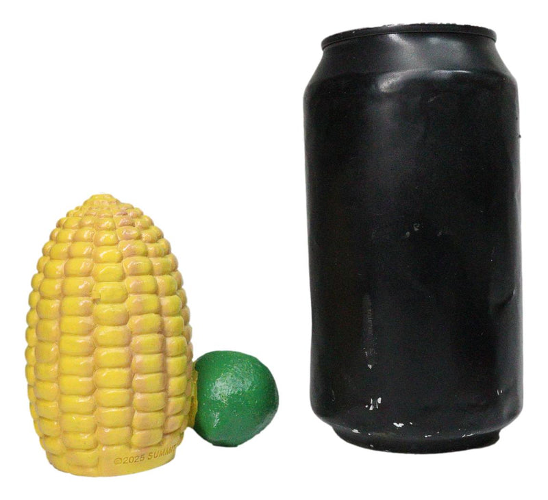 Furrybones Elotito Zesty Corn and Lime Snack Skeleton Figurine Furry Bones