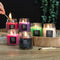 Set of 6 Wicca Halloween Ritual Magic Scented Spell Candle in Glass Jars
