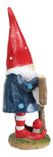 Whimsical Garden Mr Gnome By Toadstool Mushrooms Welcome Friends Sign Figurine