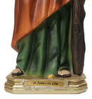 Apostle Disciple Of Jesus Saint James The Less With Walking Stick Figurine 12"H