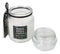 Set of 3 Wicca Halloween Ritual White Sage Happiness Spell Candle in Glass Jar