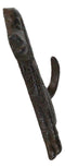 Pack Of 3 Cast Iron Whimsical Rustic Cocker Spaniel Dog Wagging Tail Wall Hooks