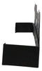 Rustic Western Black Bear Family Multi Pegs Metal Wall Key Hooks Decor Plaque