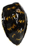 Large Nautical Marine Black Tone Faux Hawksbill Turtle Shell Replica Wall Decor