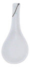 Pack of 6 Yukino Hana Collection Ceramic Asian Soup Spoons With Hook 5.75"L