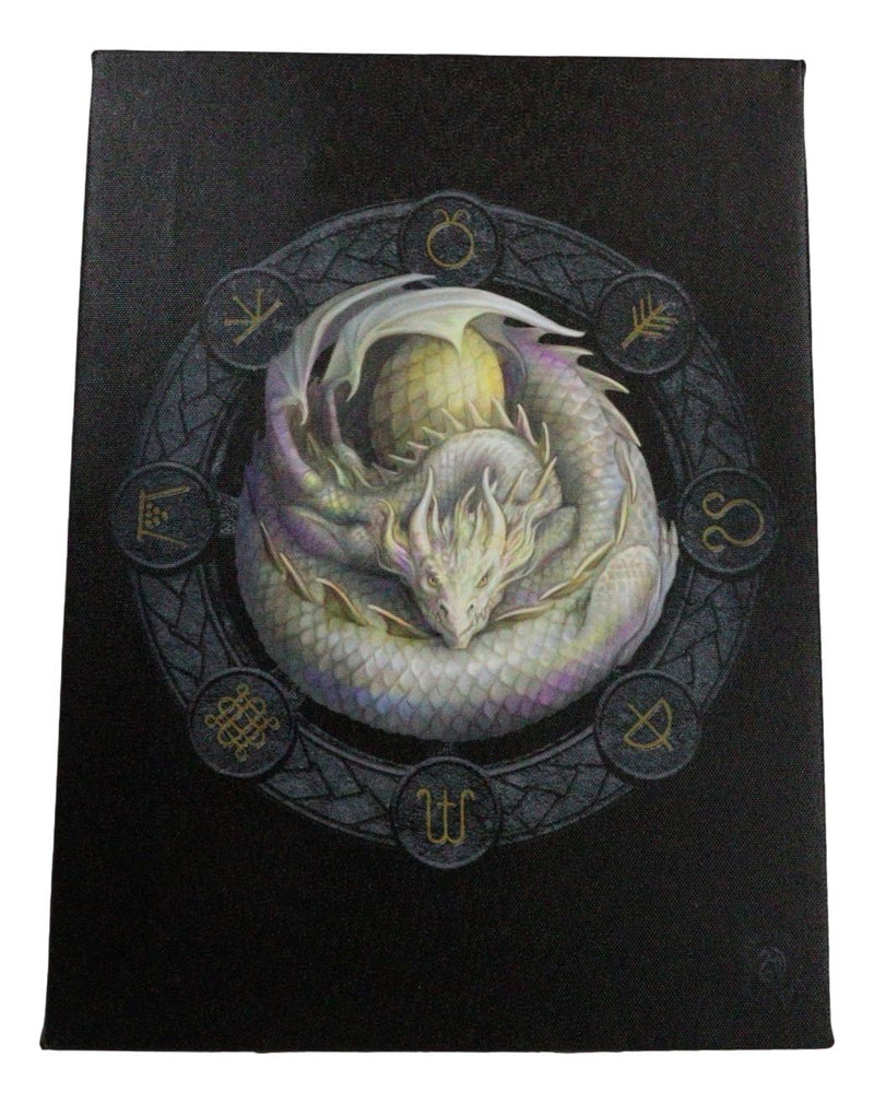 Anne Stokes Ostara Drake Sabbats Wheel of The Year Dragon Canvas Wall Decor