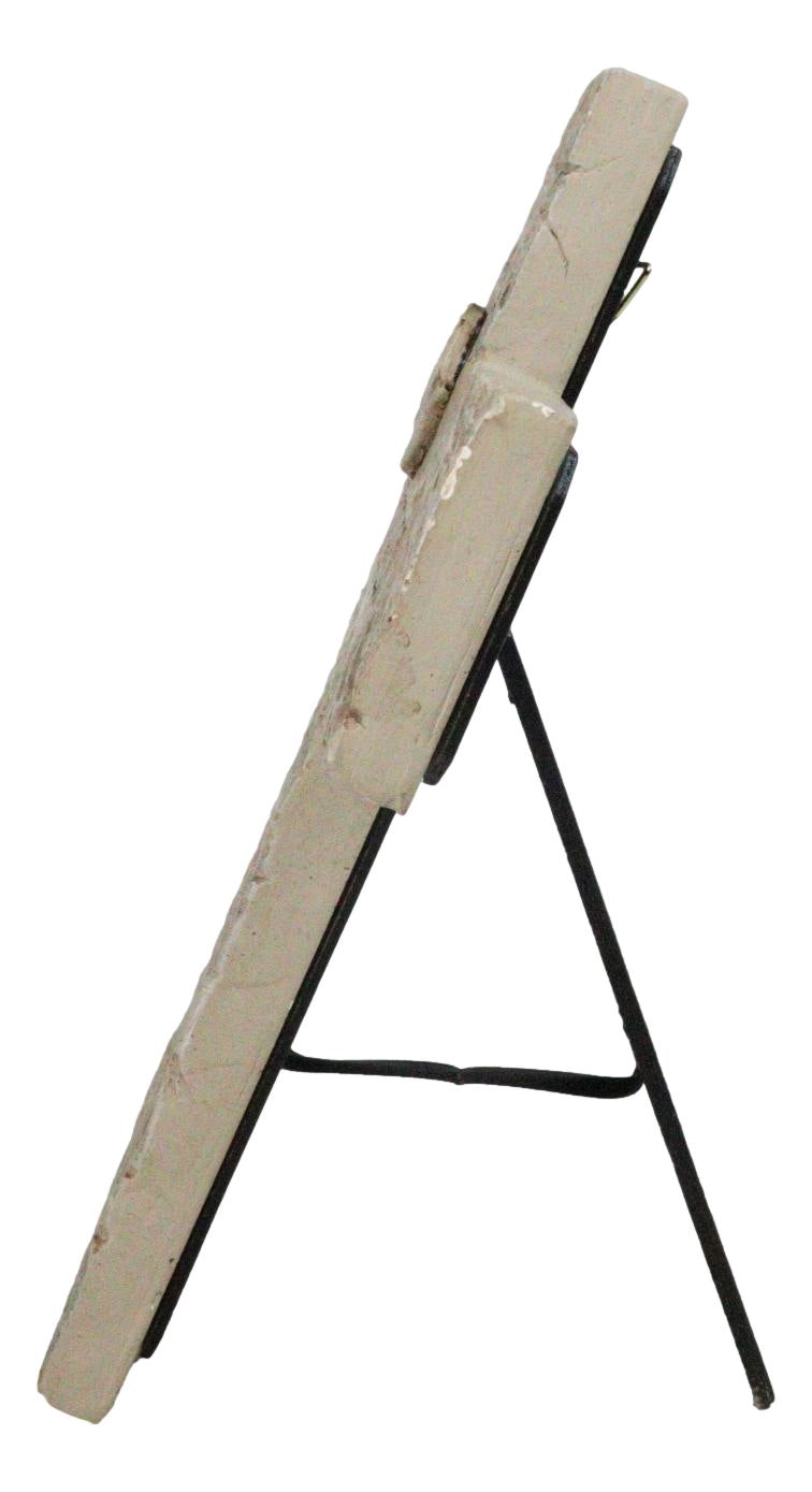 Rustic Inspirational Tuscany Vintage Love Never Fails Heart Relief Wall Cross