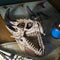 Jurassic Beowulf Gnarling Dragon Head Skull Realistic Fossil Wall Decor Figurine