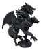 Legends Of Hercules Fantasy Five Headed Dragon Hydra Faux Stone Figurine 8"H