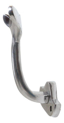 Nickel Plated Aluminum Nautical Baleen Blue Whale Tail Wall Coat Hook Hanger