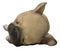 Realistic Adorable French Bulldog Dog Puppy Sleeping Figurine 6.75"Long