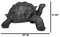 Realistic Marine Lifelike Galapagos Giant Tortoise Turtle Large Statue 18"L