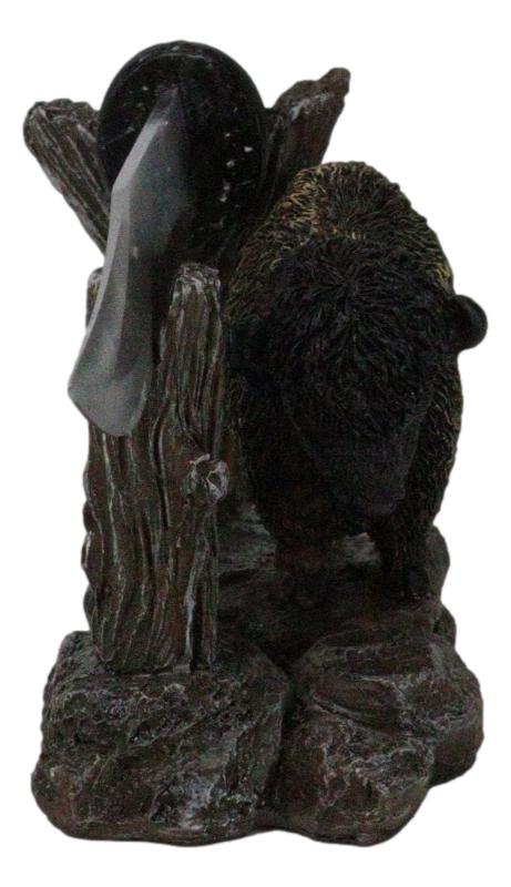Rustic Western Native Bison Buffalo Stainless Steel Knife Letter Opener Set