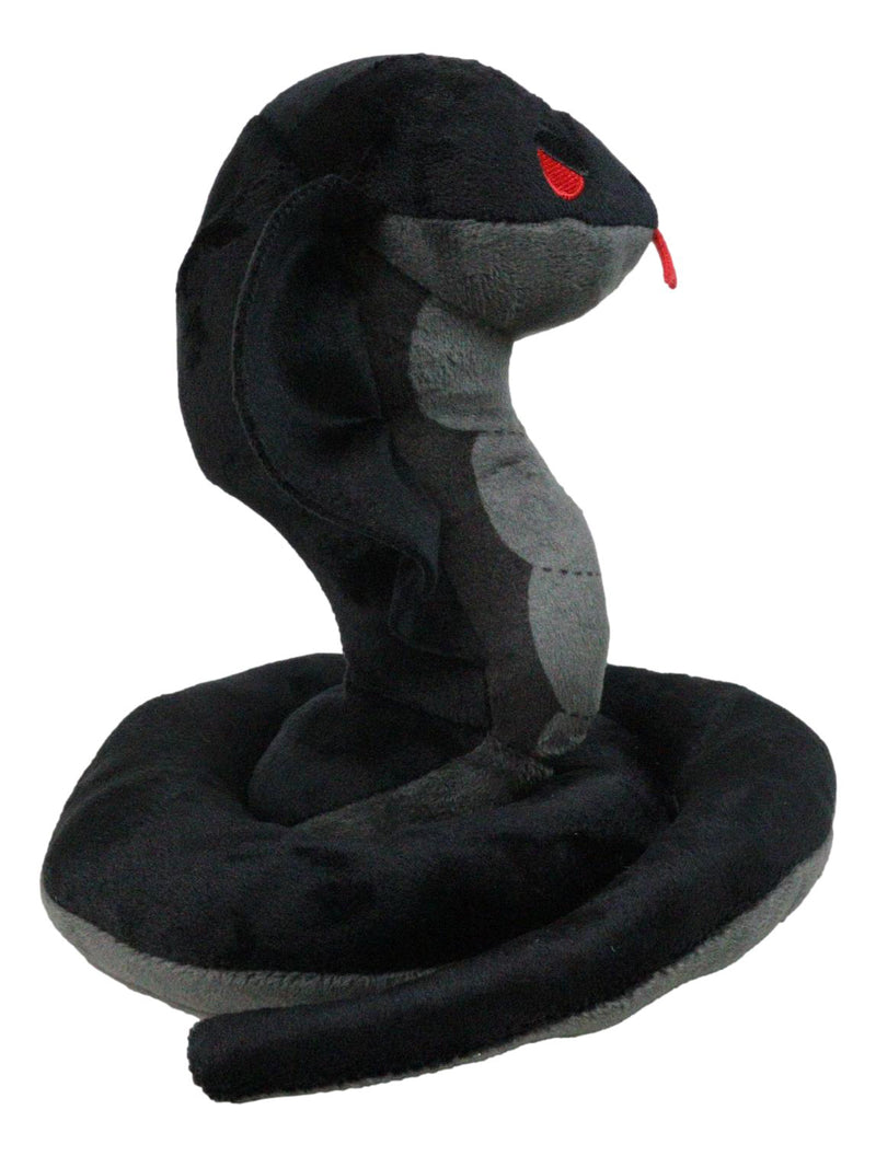 Underworld Mythological Creature Venomous Cobra Snake Decorative Luxe Soft Plush