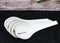 Pack Of 6 Yukino Hana Frostflake Jade Melamine Asian Style Soup Spoons 6.25"L