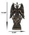 Ebros Gift 15" Height Large Baphomet On Globe Statue Sabbatic Goat Figurine