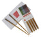 5 Pairs Of Tree Of Life Martin House Frank Wright Ridged Wooden Chopsticks Set