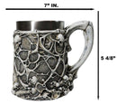 Gothic Skull Skeleton Bones Graveyard Large 19 oz Tankard Coffee Cup Mug