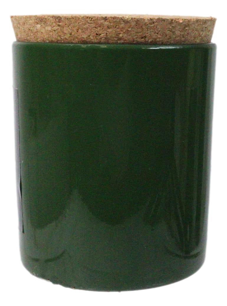 Wicca Dark Forest White Sage Luna Moth Scented Candle With Cork Lid