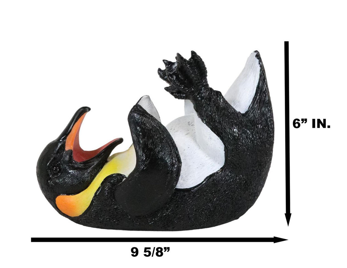 Ebros South Pole Emperor Penguin Wine Holder Birds Of Antarctica Kitchen Decor
