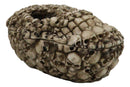 Ossuary Graveyard Skulls And Bones Ghoulish Skull Face Decorative Trinket Box