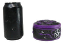 Wicca Occultic Alchemist Snake Serpent With Pentagram Small Trinket Box 4"D