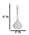 Pack of 6 Melamine Yukino Hana Soup Gravy Stew Ladle Soup Spoons With Notch 8"L