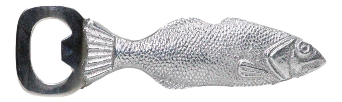 Pack Of 4 Nautical Marine Grouper Fish Aluminum Hand Glass Beer Bottle Openers