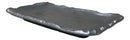 Pack Of 5 Black Tetsu Kesho Ceramic Collection Rectangular Wavy Sushi Plates