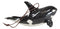 Set Of 6 Nautical Black Orca Whales Ocean Marine Wall Decor Tree Ornaments
