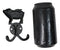 Rustic Cast Iron Black Country Farmhouse Flying Angel Porky Pig Double Wal Hooks