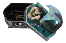 Hidden Depths Siren Mermaid On Still Water Necromancy Skull Decorative Box