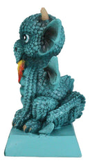 Turquoise Koan Cartoon Dragon Figurine You Can Never Have Too Many Dragons!