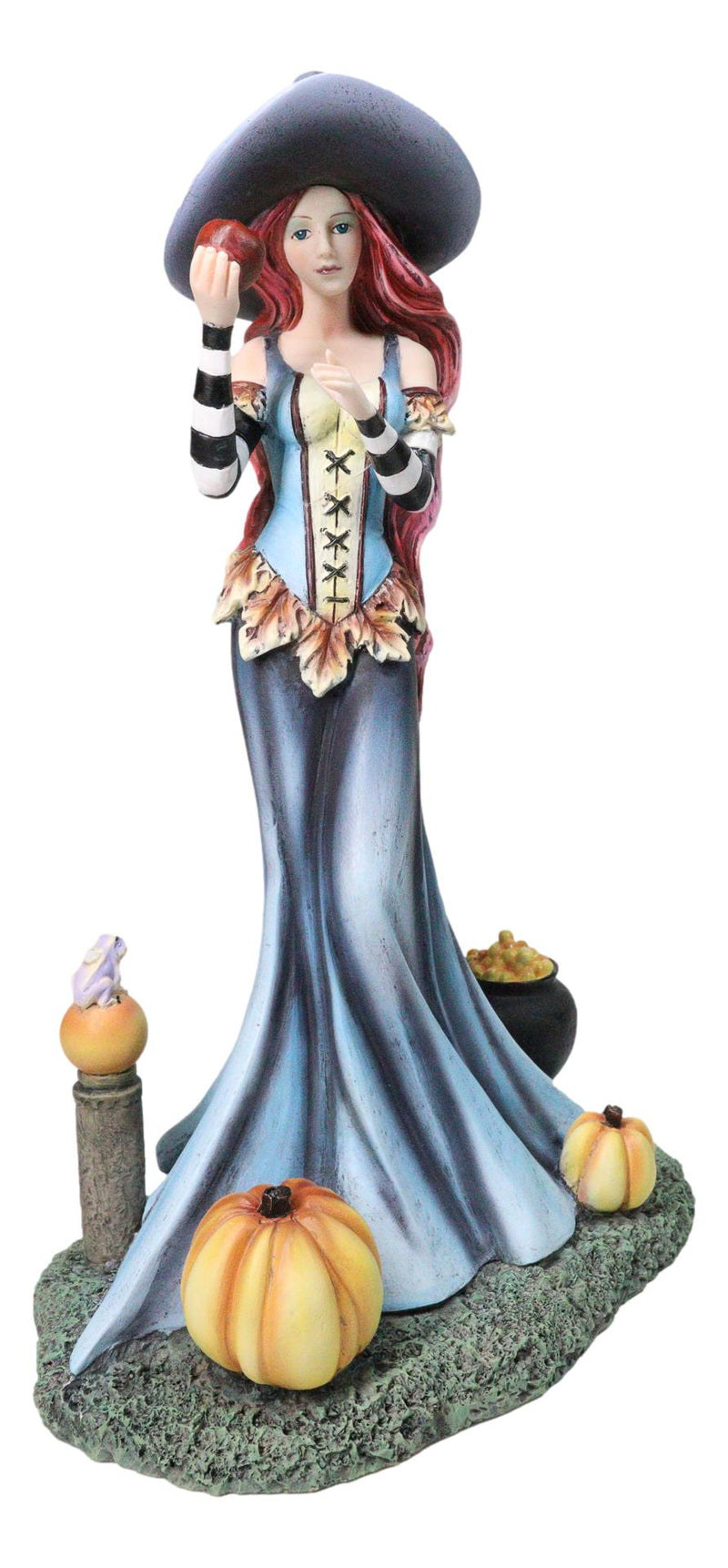 Amy Brown Halloween Pumpkins Ritual Poison Apple Witch Fantasy Magic Figurine