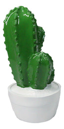 Southwest Desert Plains Whimsical Green Aloe Cactus Money Savings Piggy Bank