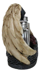 Gothic Grim Reaper With Angel Wings By Red Roses Salt And Pepper Shakers Holder